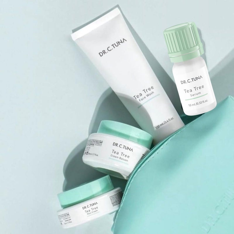 FARMASi Dr. C. Tuna Tea Tree Serum, Purifying Facial Serum for Blemish-Prone Skin, Helps Balance & Clarify Complexion, Tea Tree Oil with Thyme & Rosemary Extracts, 0.33 fl oz - Image 5